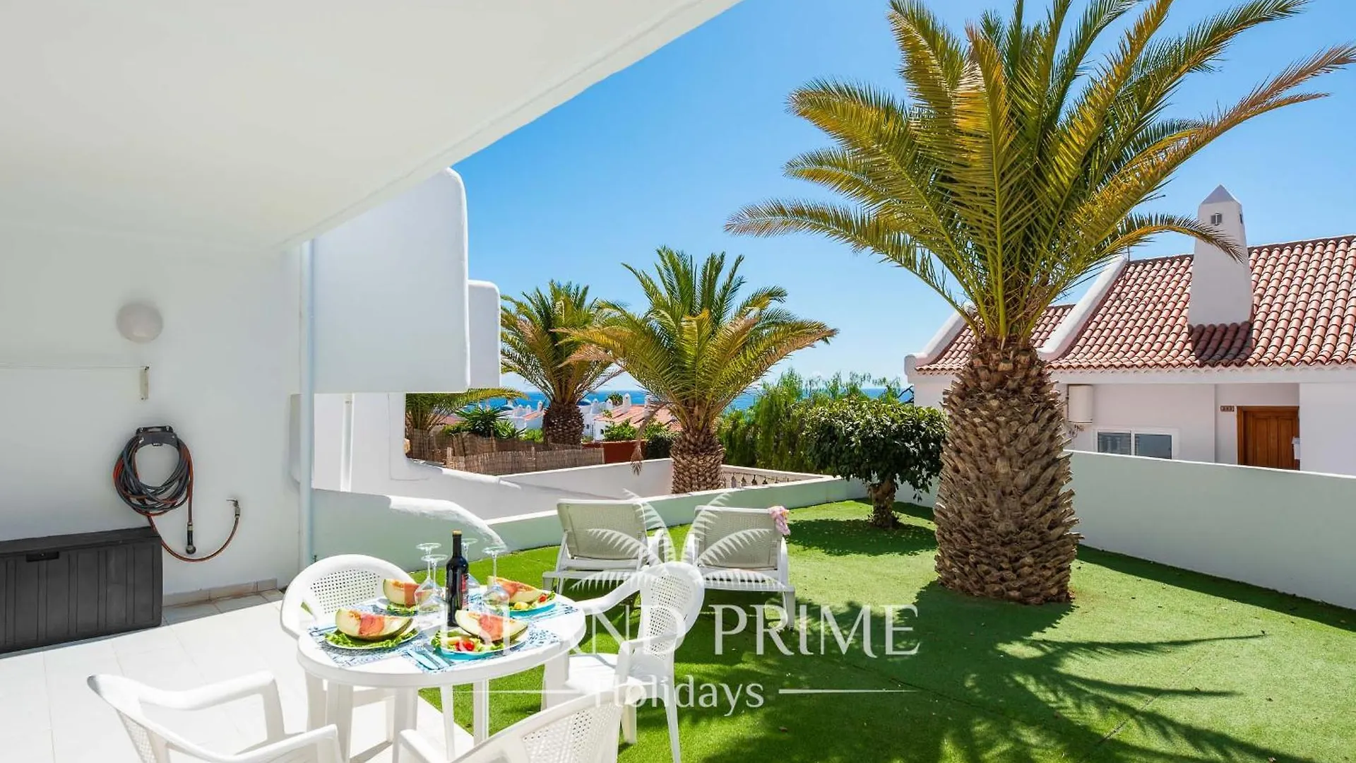 Apartment Seaviews Garden Holiday With Palms In Sand Club Sc171 San Miguel de Abona
